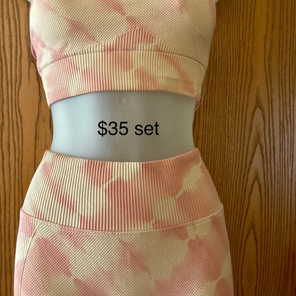 vs crop /legging set